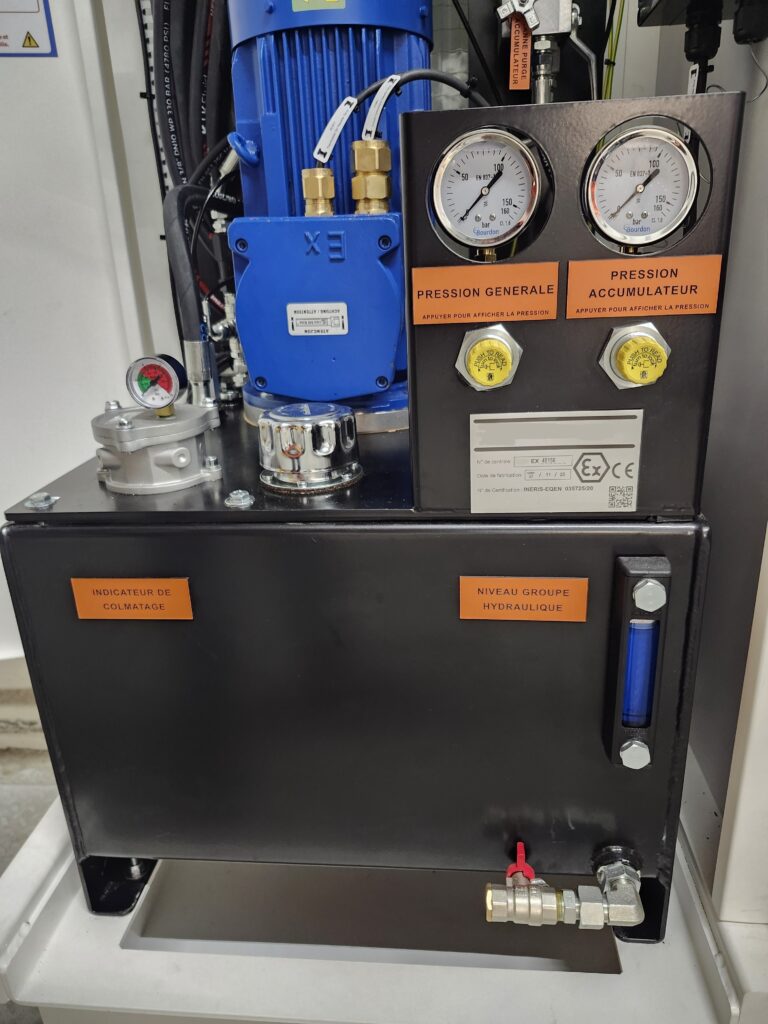 Groupe hydraulique ATEX